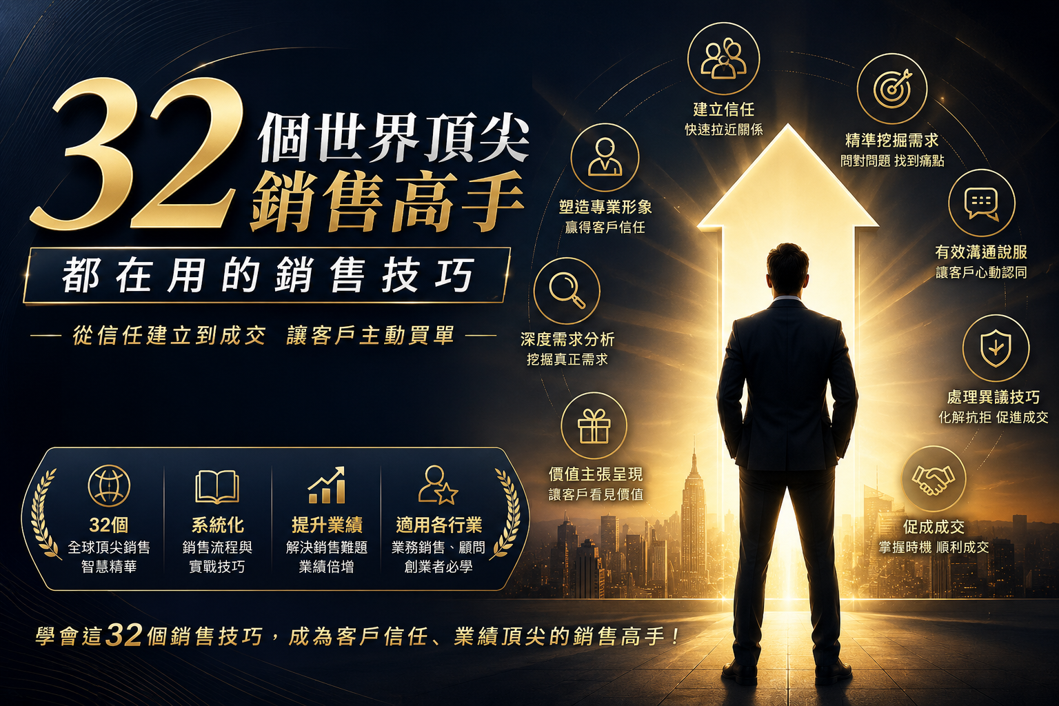 32個世界頂尖銷售高手都在用的銷售技巧