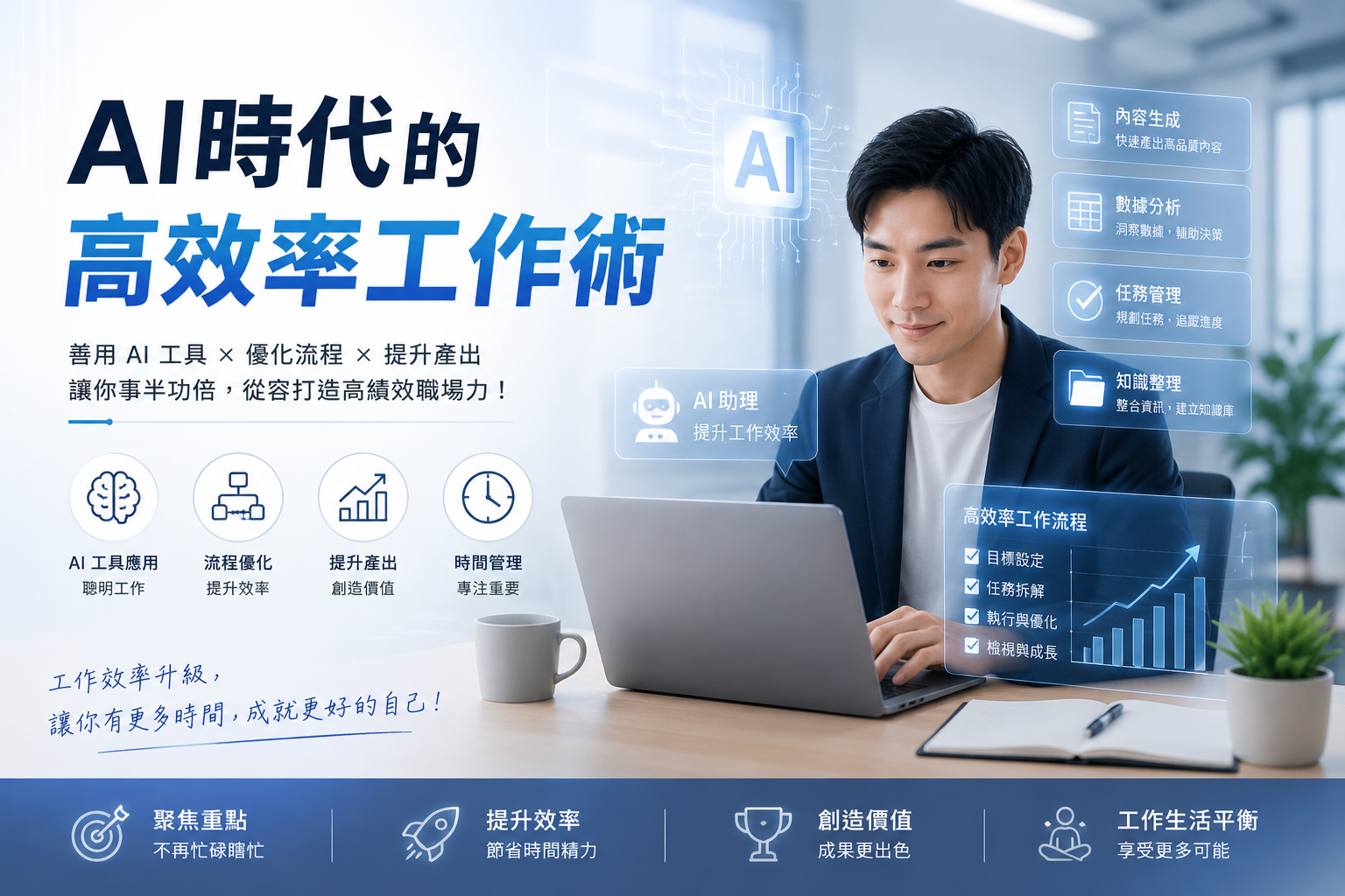 AI時代的高效率工作術